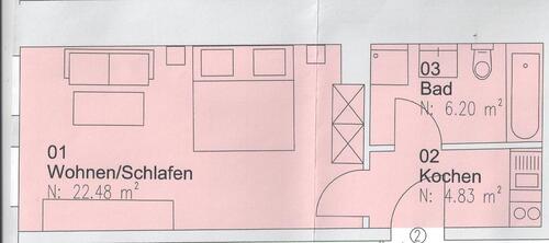 Foto - kleine Wohnung Marktplatz Rotthalmünster