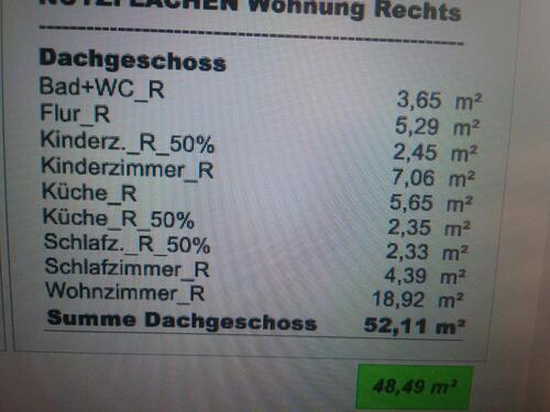 Foto - Dachgeschoss Wohnung in Bernburg Van Beek Str