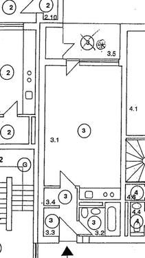 Foto - 1 Zi.-Wohnung mit Balkon, EBK und Fahrstuhl am WE 2 Termine