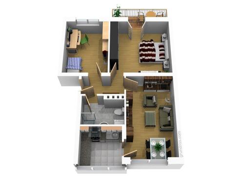 Foto - Etagenwohnung in Magdeburg zur Miete