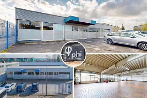 Foto - PHI AACHEN - Gepflegte Gewerbehalle mit Büro im beliebten Gewerbegebiet Aachen-Brand!