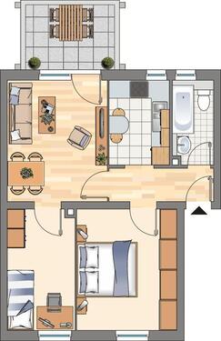 Foto - 3.5 Zimmer Erdgeschoßwohnung zur Miete in Castrop-Rauxel