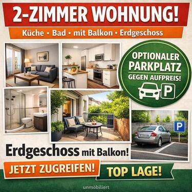 Foto - Renovierte 2-Zimmer-Wohnung mit Balkon in Baunatal – Baunsberg