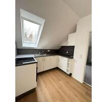 helle Dachgeschosswonung: offene Küche mit neuer Einbauküche, Tageslicht mit WWM, große Zimmer - Leipzig Ost