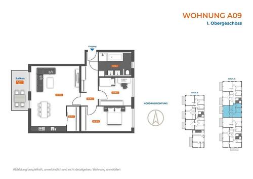 Foto - 3 Zimmer Etagenwohnung zur Miete in Straubing