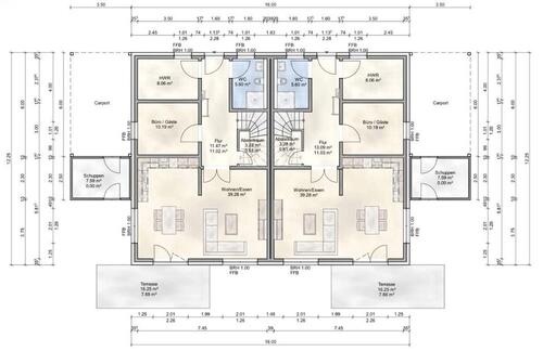 Foto - 5 Zimmer Doppelhaushälfte in Wienhausen