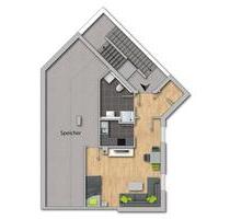 Viechtach, schöne DG Wohnung zu vermieten