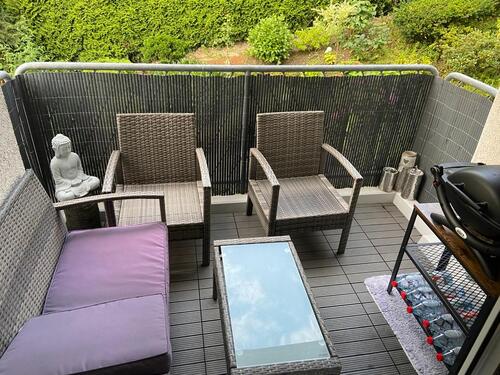 Foto - Modernisierte 3-Zi.-ETW mit Balkon, TG & Einbauküche