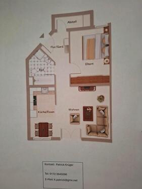 Foto - Moderne 2 Zimmer Wohnung in ittlingen zur Miete