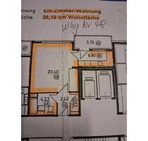 1,5 Zimmer ETW zur Miete - 540,00&nbsp;EUR Kaltmiete, ca.&nbsp; 38,19&nbsp;m&sup2; in Pyrbaum (PLZ: 90602)