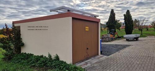 Foto - Beton-Fertig-Garage gebraucht 580x292x242 cm
