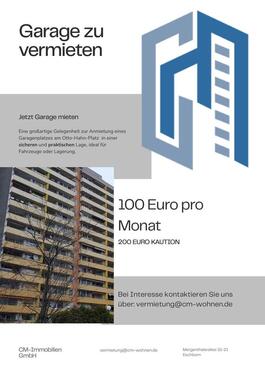 Foto - Garage am Otto-Hahn-Platz in Heidelberg zu vermieten