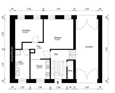 Foto - Erstbezug nach Kernsanierung! 2,5 Zimmer im Herzen von Bretten