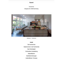 Kochschule zu verpachten - 900,00&nbsp;EUR Kaltmiete, in Bad Breisig (PLZ: 53498)