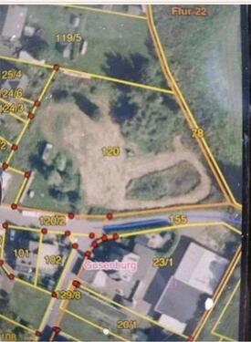 Foto - Großes Baugrundstück in Gusenburg mit Bachlauf - Ortsrand