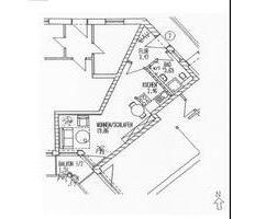 GER 1-Zi-WHG 31qm Blk Duschbad EBK Keller Duplex oben - Geretsried