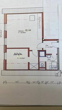 Foto - Zeven. 2 Zimmer im 2.OG - 570,00 EUR Kaltmiete, ca.  57,00 m²