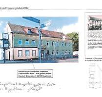 Magdeburg: Eckhaus m. Baugenehmigung (7 WE) & saniert. Gewerbe