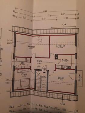 Foto - Erstbezug, Kernsanierte DG, Wohnung2. OG, 90 qm , Bad Laer