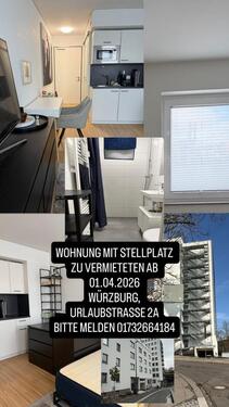 Foto - Einzimmerwohnung in Würzburg zu vermieten