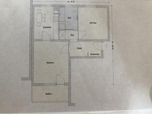 Foto - 2.5 Zimmer Etagenwohnung zur Miete in Sigmaringen