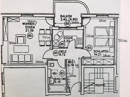 Foto - 2-Zimmer-Wohnung mit Balkon & Garage in Hollerstaude zu verkaufen