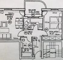2-Zimmer-Wohnung mit Balkon & Garage in Hollerstaude zu verkaufen - Ingolstadt