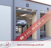 Trierweiler-Moderne Garage Hallenfläche mit nachhaltiger Holzbauweise auf ca. 25 m² – vielseitig nutzbar im neu erstellten Garagenpark der B51