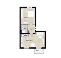 Erstbezug - 63 m² Wohnung nähe TierparkA7 in HH 22527 Stellingen - Hamburg