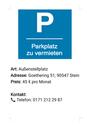 Foto - Stellplatz zu vermieten - 45,00&nbsp;EUR Miete,