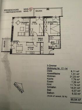 Foto - 3 Zimmer Terrassenwohnung zum Kaufen in Plön