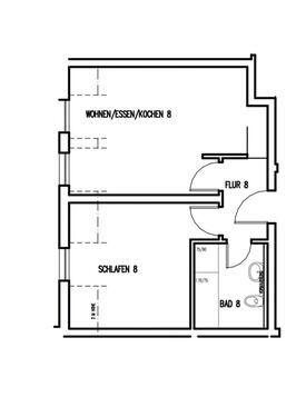 Foto - 2 Zimmer Etagenwohnung zur Miete in Naila