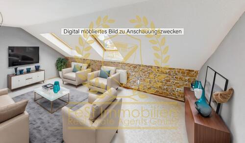 Foto - Charmante 3-Zimmer-Dachgeschosswohnung mit Tageslichtbad und virtuellem Rundgang