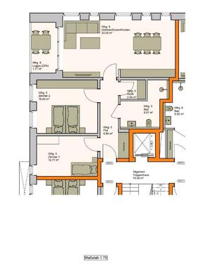 Foto - 3 Zimmer Etagenwohnung zur Miete in Vreden