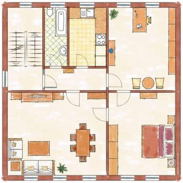 Foto - Etagenwohnung zur Miete in Jüterbog