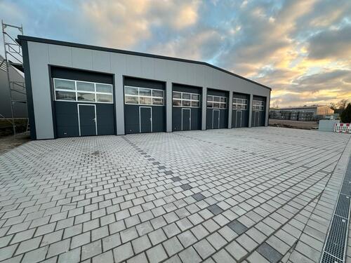 Foto - XXL Garage Halle Lager Wohnmobil Boot Auto Motorrad LKW Werkstatt
