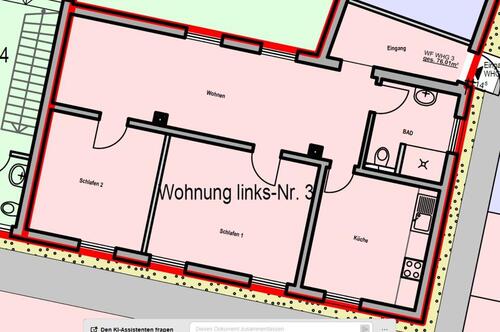 Foto - 1 Zimmer Erdgeschoßwohnung zur Miete in Bitburg