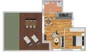 Foto - 2 Zimmer Etagenwohnung zur Miete in Crailsheim