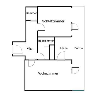 Foto - Etagenwohnung zur Miete in München