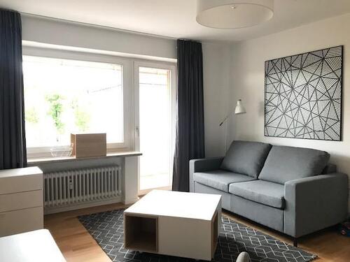 Foto - Möbliert & renoviert: Stilvolle 1-Zimmer-Wohnung mit Balkon in Neuhausen