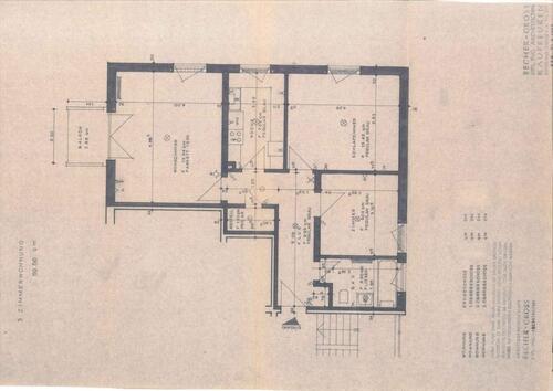 Foto - Kernsanierte 3 Zimmerwohnung Kü + Ba + Keller (TG optional)