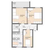 Freundliche 3-Zimmer-Wohnung mit Balkon in Hagen