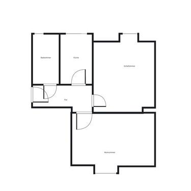 Foto - 2 Zimmer Dachgeschoßwohnung zur Miete in Wolfsburg