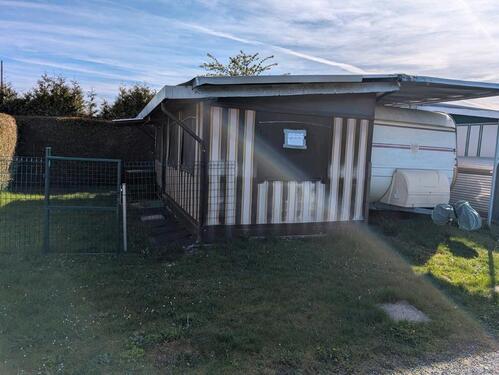 Foto - Campingplatz Rehe Krombachtalsperre Stellplatz Welters Wohnwagen
