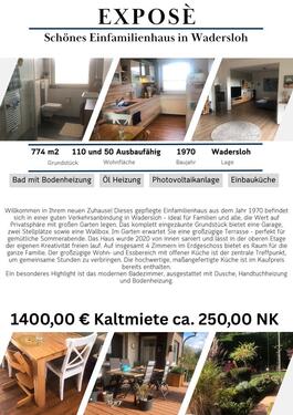 Foto - Einfamilienhaus zur Miete in Wadersloh