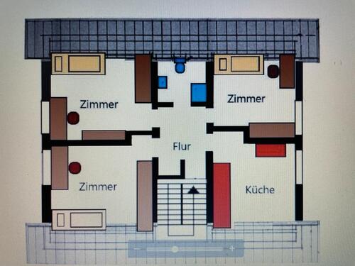 Foto - 3 Zimmer Dachgeschoßwohnung in Bühl