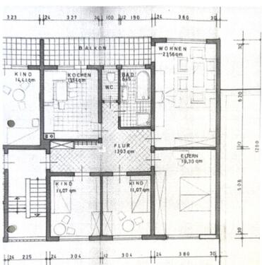 Foto - 4 Zimmer Etagenwohnung zum Kaufen in Ketsch
