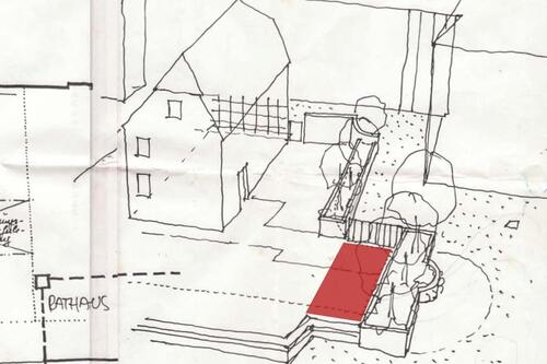 Foto - PKW Stellplatz in Aalen Stadtmitte am Marktplatz Rathaus