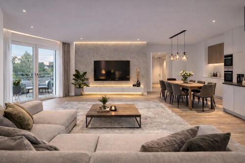 Foto - Durchdachte 2 Zimmer Neubauwohnung: Stellplatz & PV Anlage