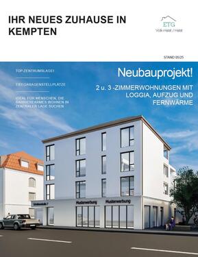 Foto - Erstbezug: Zentrale 2-3 Zimmerwohnungen mit Loggia